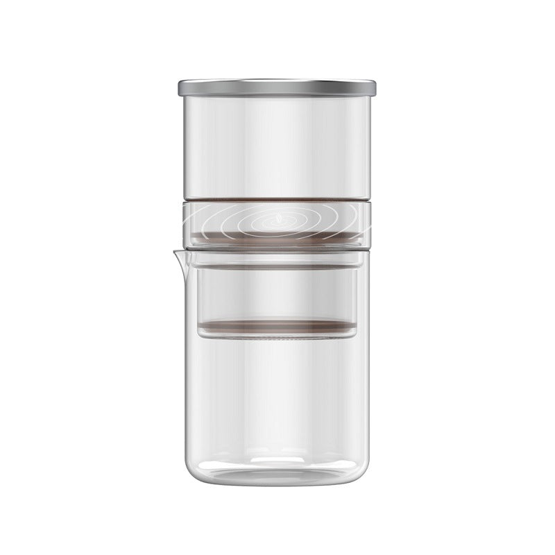 iCafilas Coffee Factory Gift Ice Drip Kettle Nordic Style Glass Drip Filter Cold Brew Coffee Maker Set