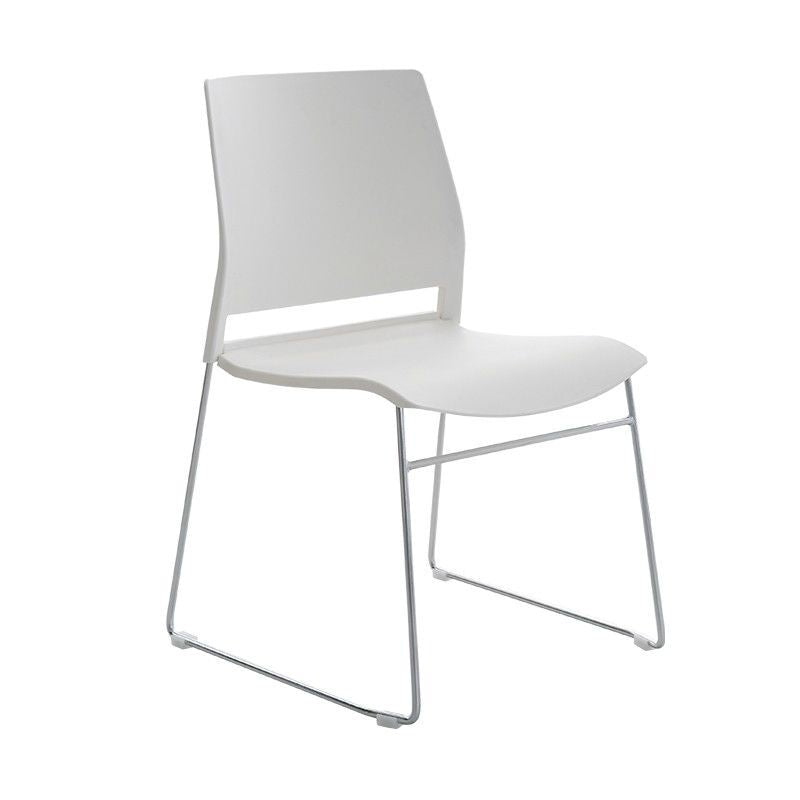 Modern Simple Staff Organization Office Meeting Negotiation Training Chair Nordic Bow Armless Conference Training Chair