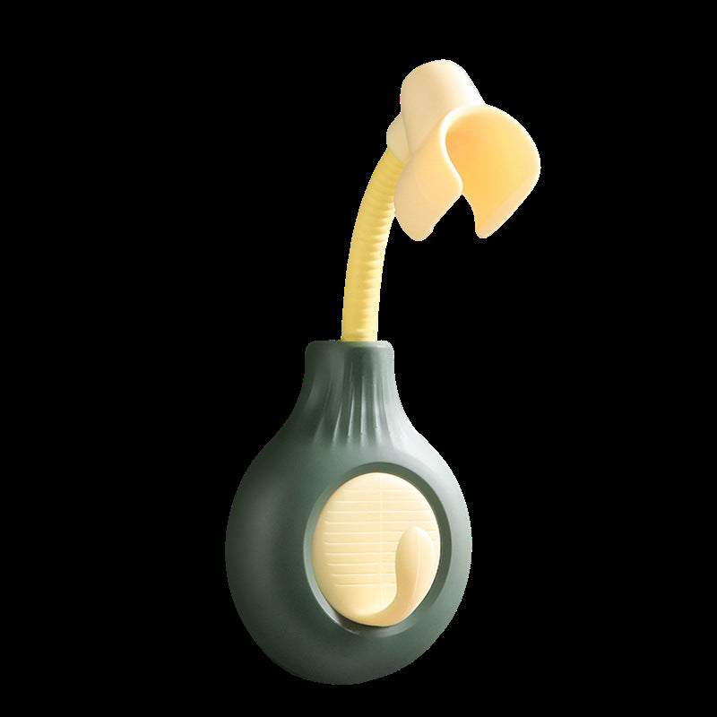 Shower bracket free punch nozzle hanging seat fixed artifact can be adjusted universally, lotus pod bathroom flower drying shower base