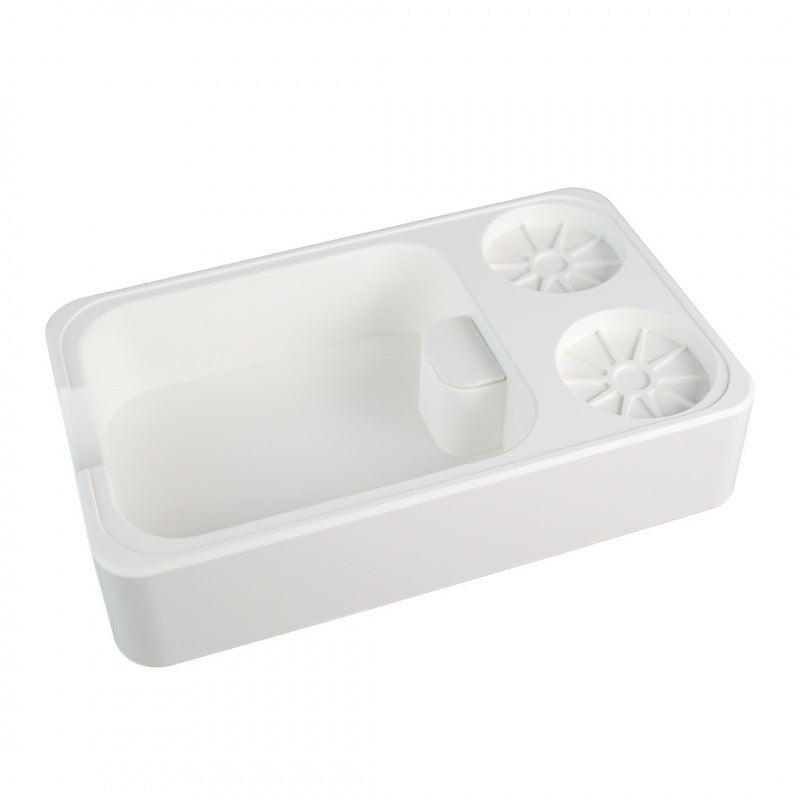 Multi-function coffee press base, slag knocking box, espresso powderer, three-piece set, storage handle bracket, 51 58mm