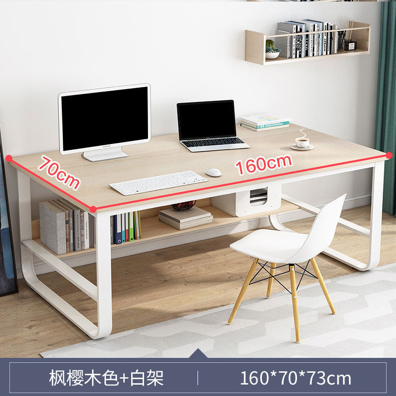 Computer Desk Desk Simple Home Desk with Drawers Rental Room Student Study Bedroom Desk Writing Desk