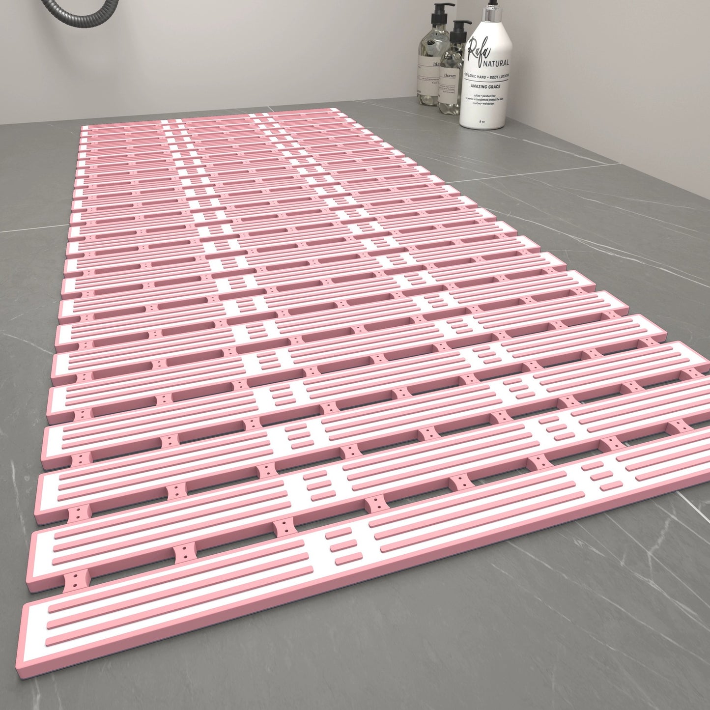 Bathroom anti-slip mat bathroom thickened bath foot mat washroom shower room waterproof bathroom anti-slip mat for home use