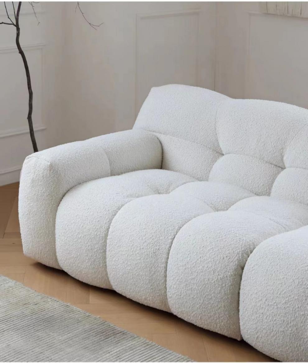 Velvet sofa