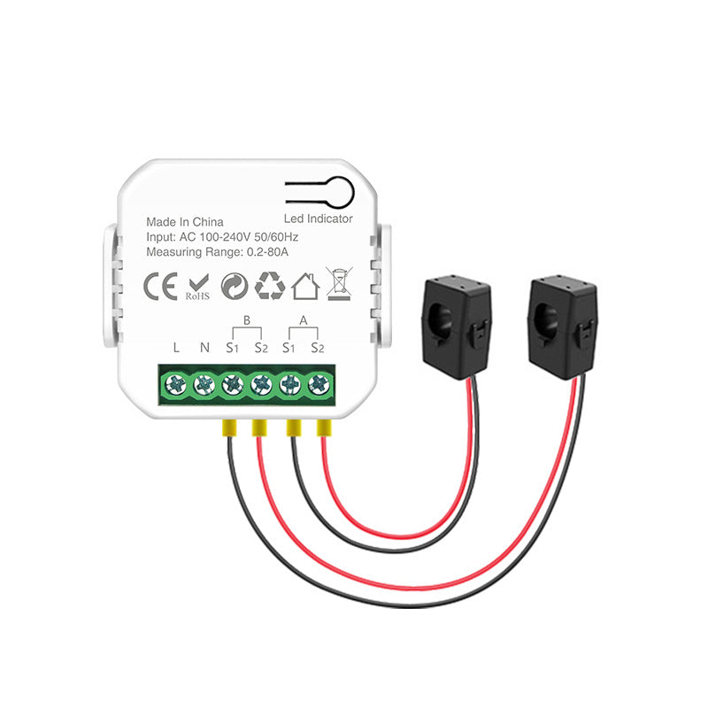 Tuya WIFI smart meter transformer detection solar photovoltaic power generation system Tuya WIFI meter