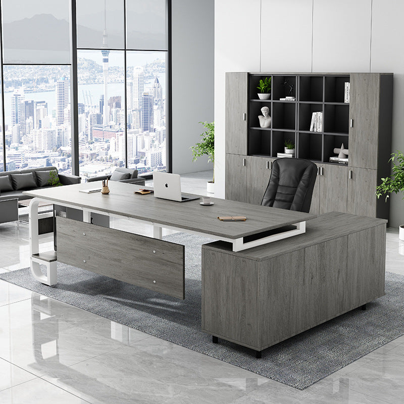 General Manager's Desk, Desk and Chair Combination, Boss Desk, Simple and Modern Executive Desk, Executive Desk, Executive Desk