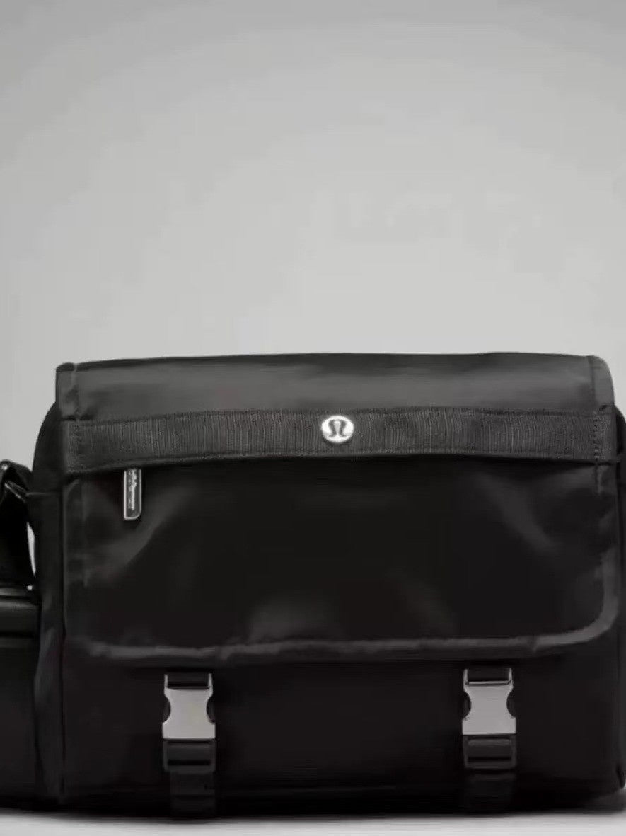 lulu reveal spot men's and women's crossbody bag lulu 6.5L messenger bag one shoulder sports computer bag leisure travel