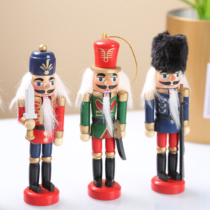 European Creative Home Bookcase, Wine Cabinet, Bar Tabletop, Decoration Ornaments, Christmas Nutcracker, Soldier Doll Wholesale