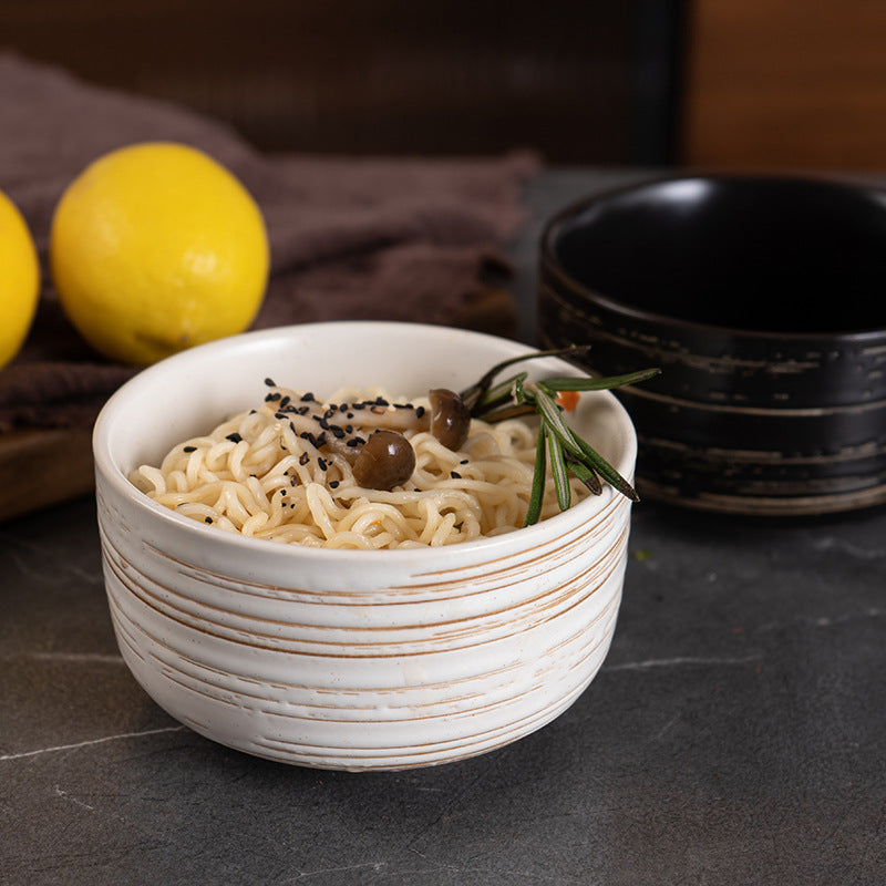 Japanese Ceramic Vintage Single Rice Bowl Donburi Bowl Tableware Fakai Bowl Ramen Bowl Soup Bowl Home Restaurant Small Rice Bowl