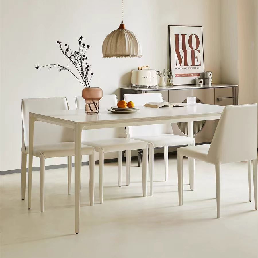 Rectangular dining table