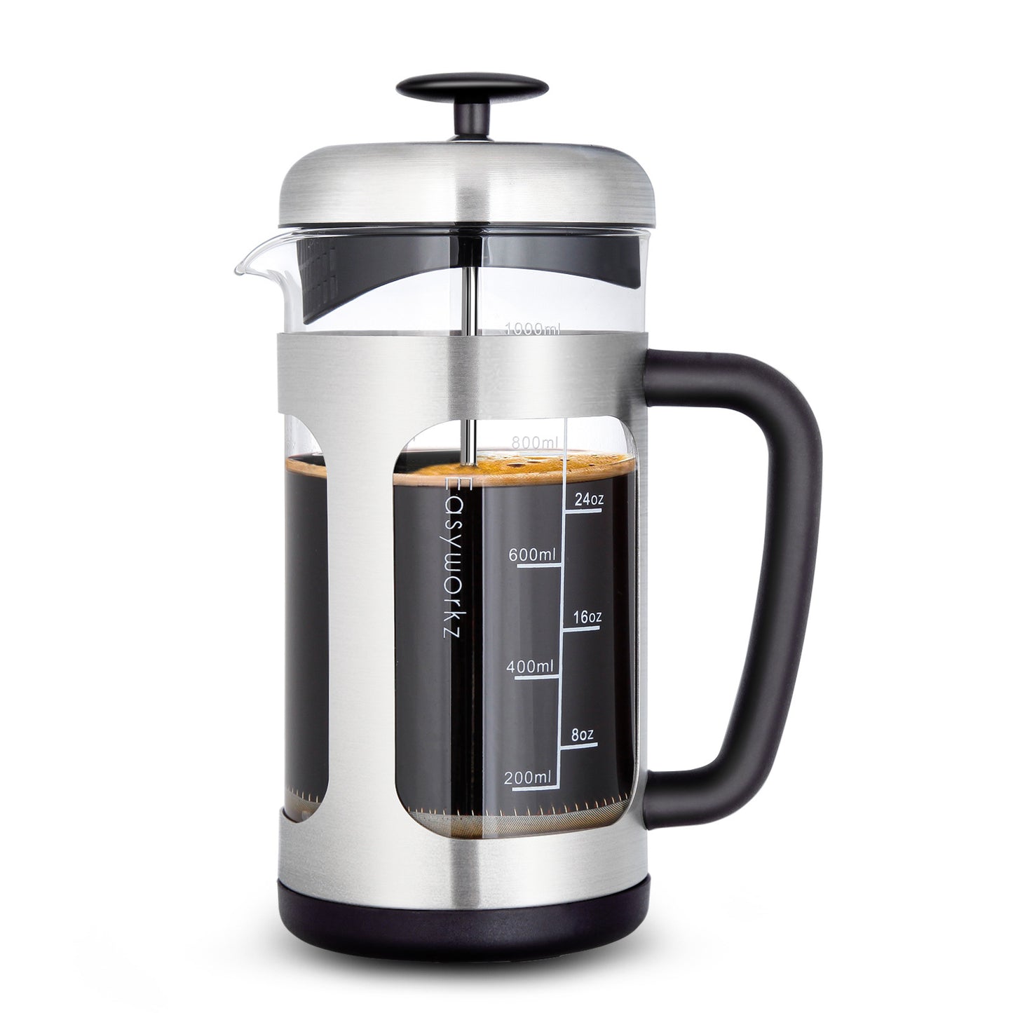 Glass press, coffee, pour-over kettle, home brewing coffee, filter utensils, tea brewer set