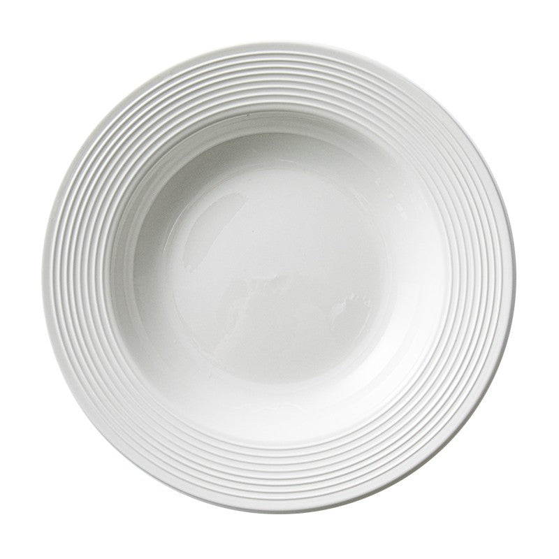 Ceramic straw hat plate, Japanese style high-quality white dessert plate, household dish plate, plate, tableware, dinner plate, bowl, wholesale plate, plate, plate, plate, plate