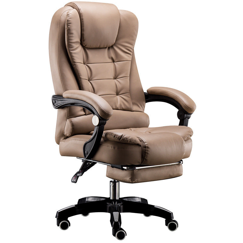 Computer chair, home office chair, comfortable study, modern simple swivel chair chair, lazy boss chair