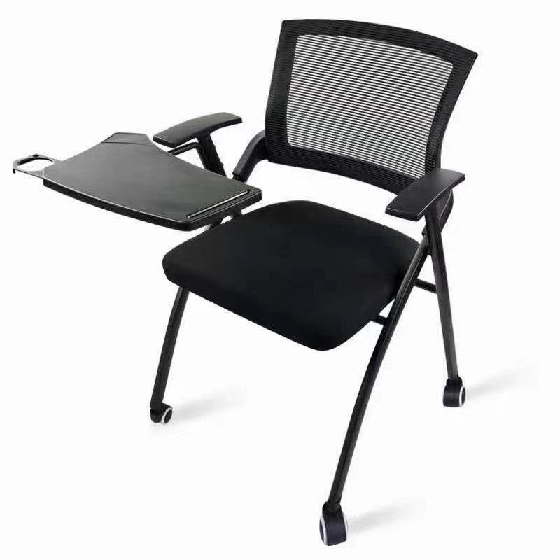 Functional training chair, office training room chair, folding training chair, with writing board, conference chair, study chair, back chair