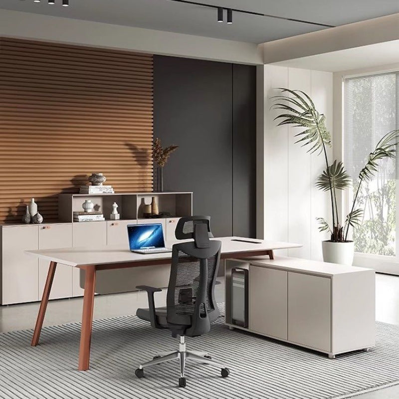 N8 Desk Simple Modern Manager Office Furniture Desk Single Computer Desk Boss Desk Chair Supervisor