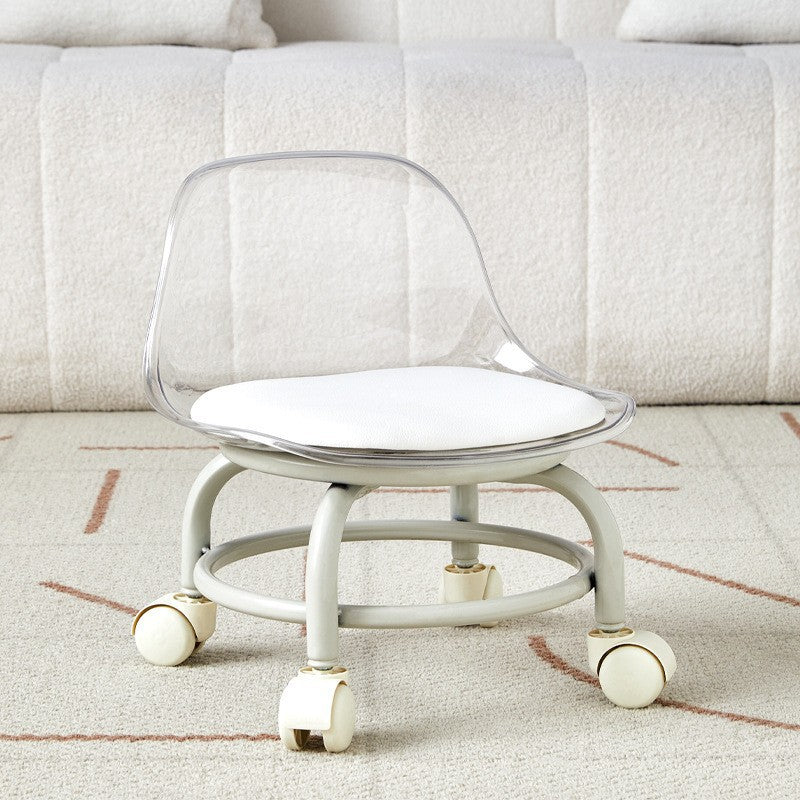 Computer chair, home bedroom, study swivel chair, student office, light luxury, small backrest, comfortable long-term sitting chair