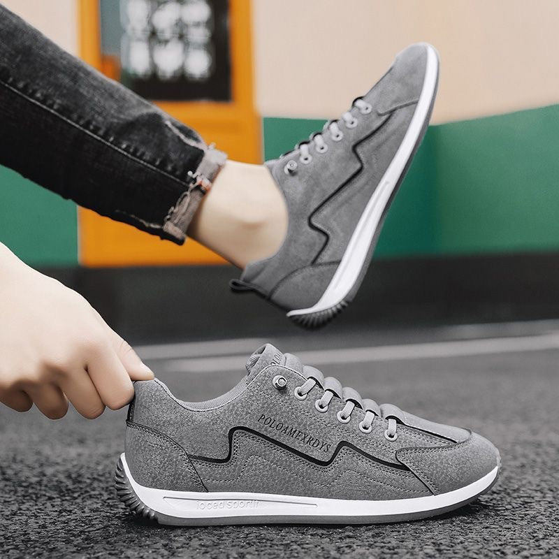 Men's shoes with a sense of luxury, new soft-soled running, versatile casual sports shoes, men's comfortable and popular sneakers