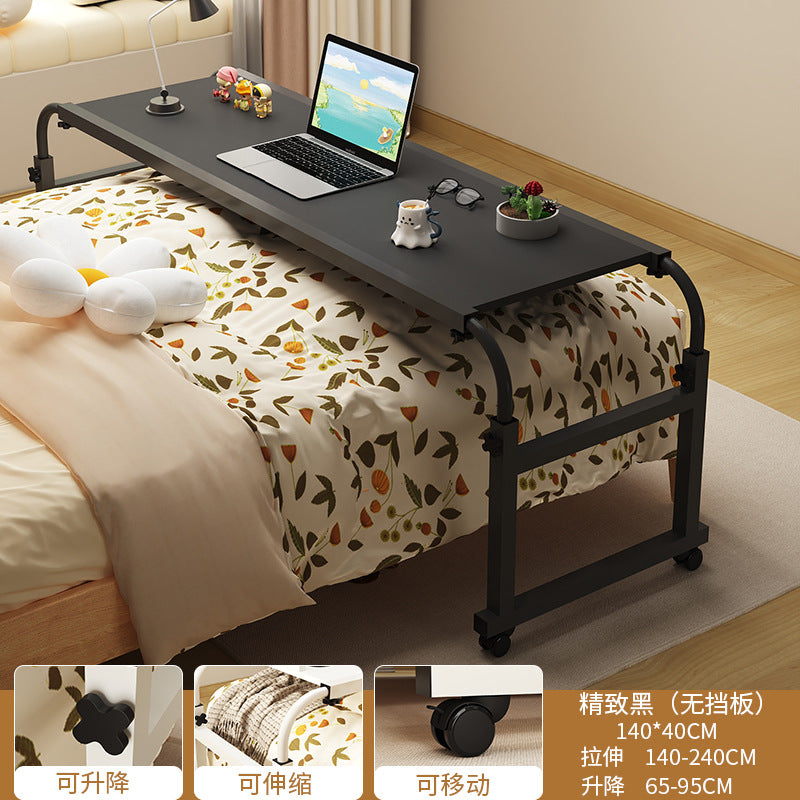 Trendy Cross Bed Table, Home Bed Table, Movable Desk, Computer Desk, Bedroom Bedside Small Table, Lazy Lifting Bed