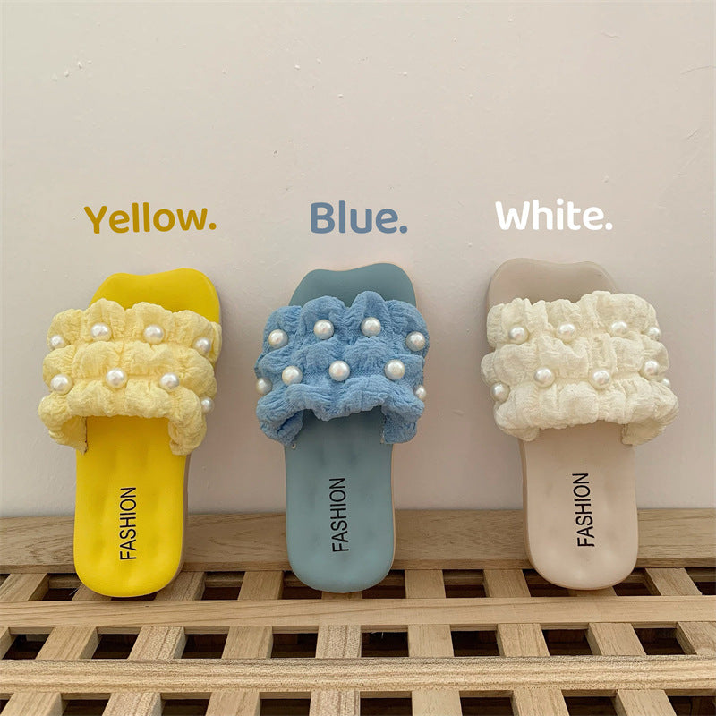 Children's slippers, new little princess, fairy style, soft soles, non-slip outside, with skirts, versatile, casual and breathable, girls' sandals