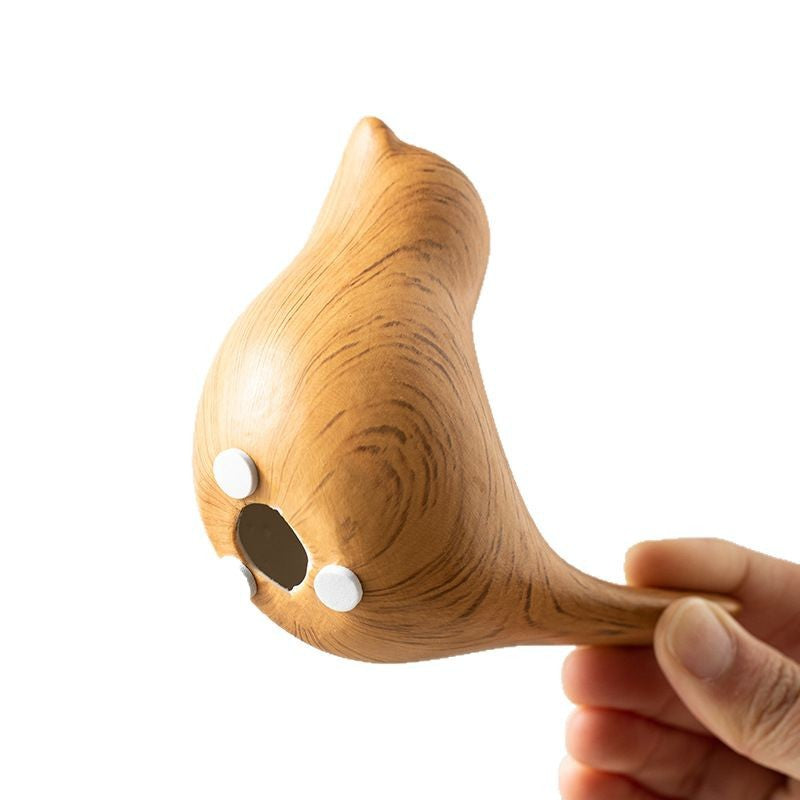 Ceramic wood grain bird ornaments desktop high-end garden Nordic living room simulation decorations creative personality crafts