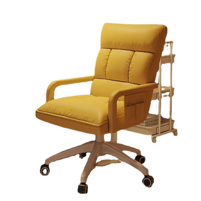 Simple computer chair, girls' bedroom, studying, sitting, high back, desk, chair, home office, reclining chair, lunch break, recliner