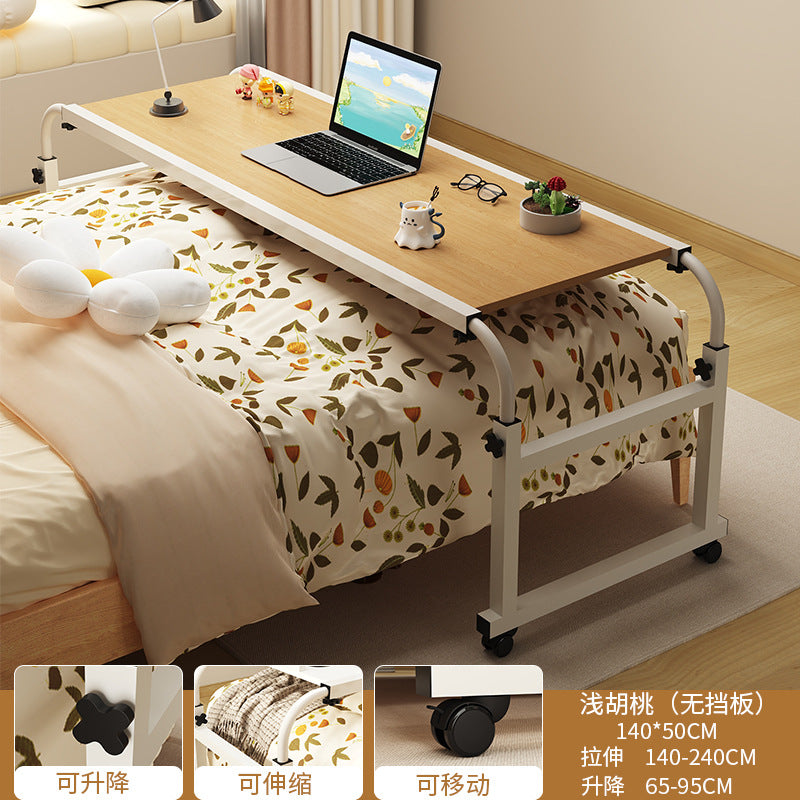 Trendy Cross Bed Table, Home Bed Table, Movable Desk, Computer Desk, Bedroom Bedside Small Table, Lazy Lifting Bed