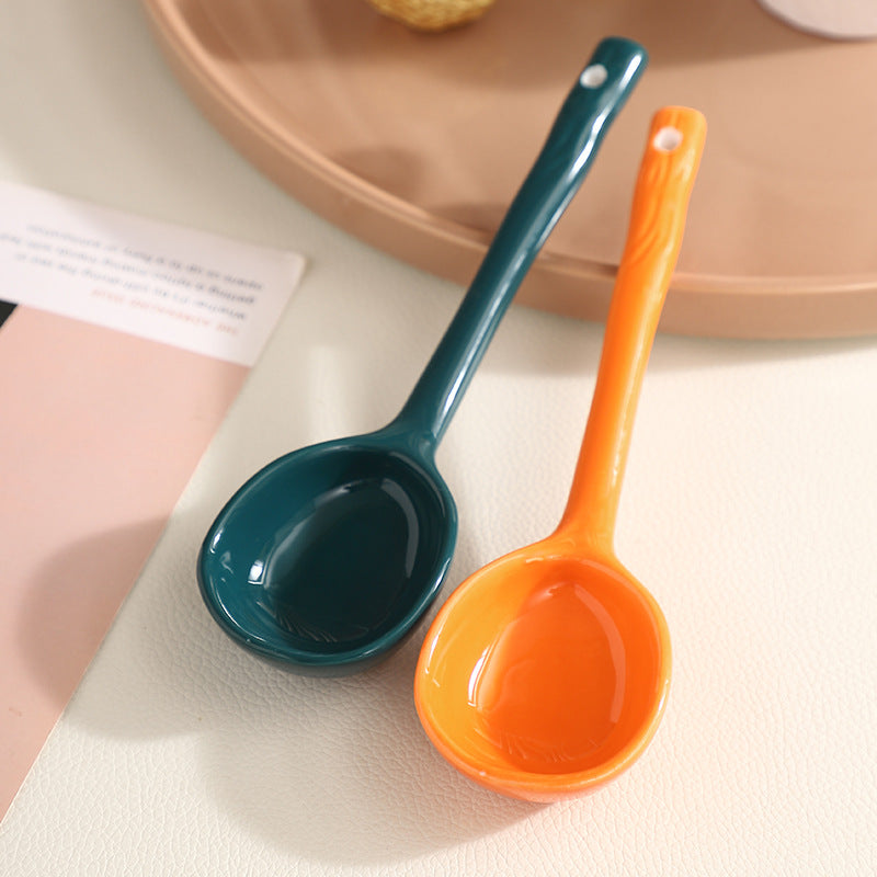 Ceramic spoon