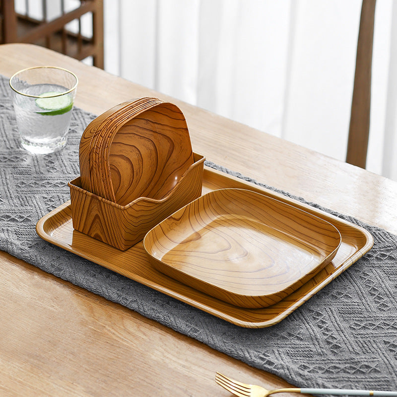 Japanese imitation wood grain plastic bone plate