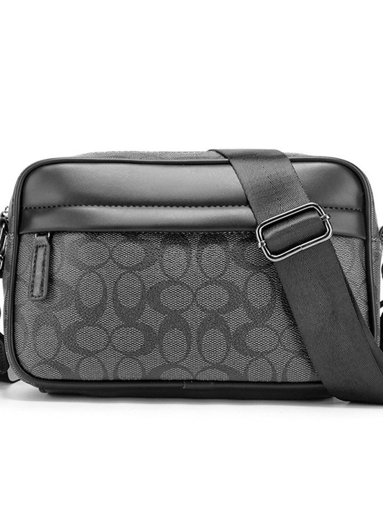 Upgraded Casual Plaid Bag, Shoulder Bag, Crossbody Bag, Waist Bag, Men's Bag, Small Square Bag, Camera Bag