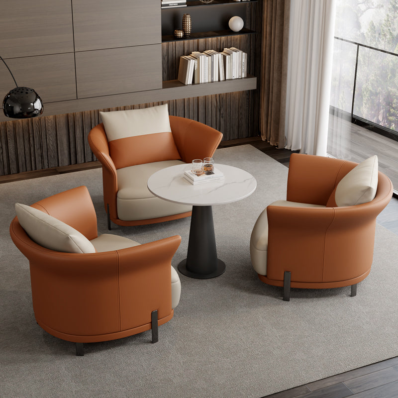 VQ5K sales office negotiation table and chair combination, light luxury hotel lobby office, single sofa, leisure area, small reception
