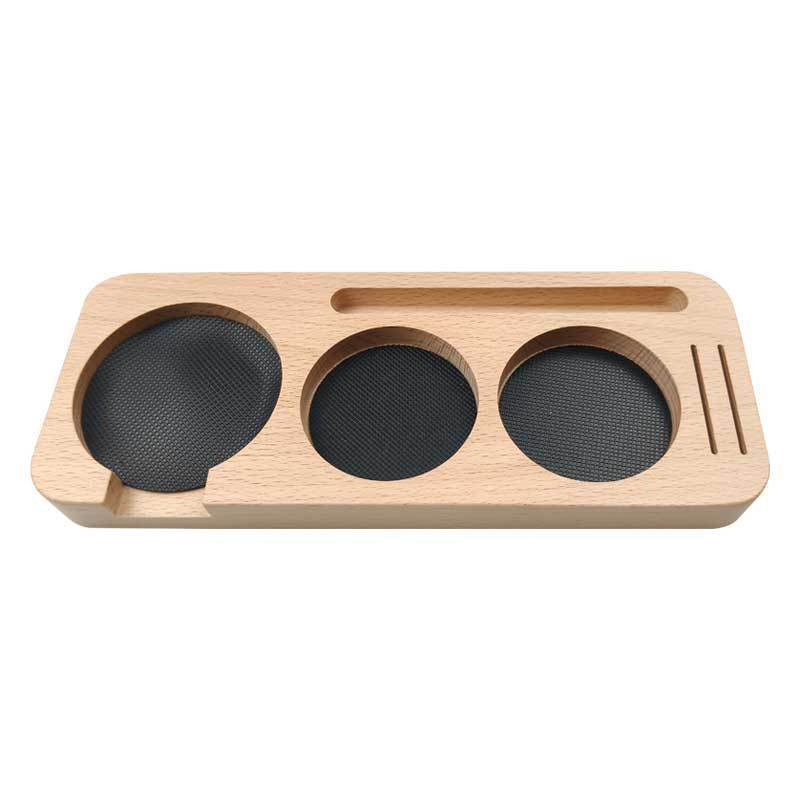 Coffee press seat, coffee machine handle, supporting utensils, storage walnut filler seat, handle support frame, powder hammer