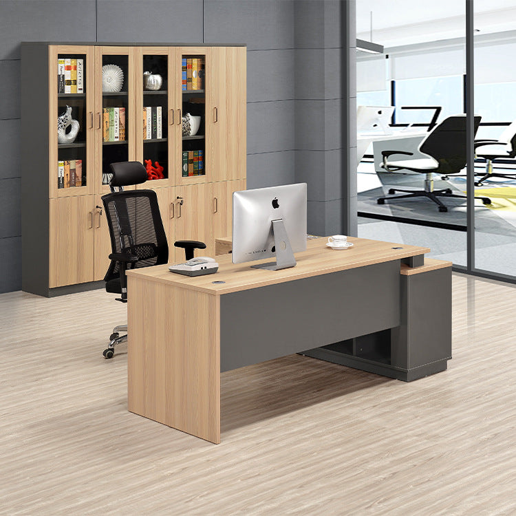 Simple Modern Office Supervisor Manager Desk Desk Bench Plate New Chinese Style Small Single Boss Desk Desk