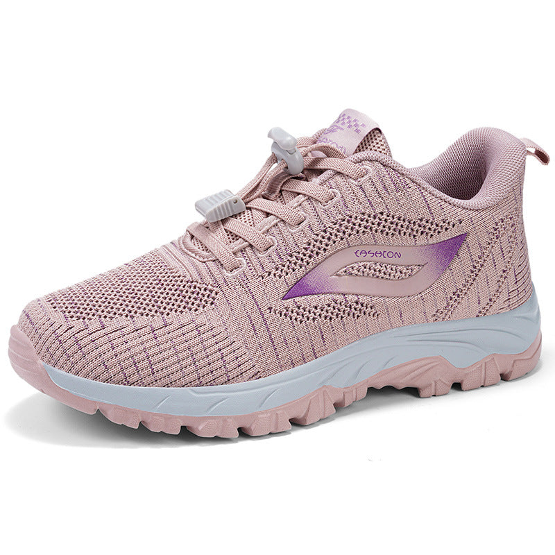 Spring new non-slip shoes for the elderly Middle and elderly walking shoes fashion lightweight shoes women's shoes mom shoes for men casual shoes