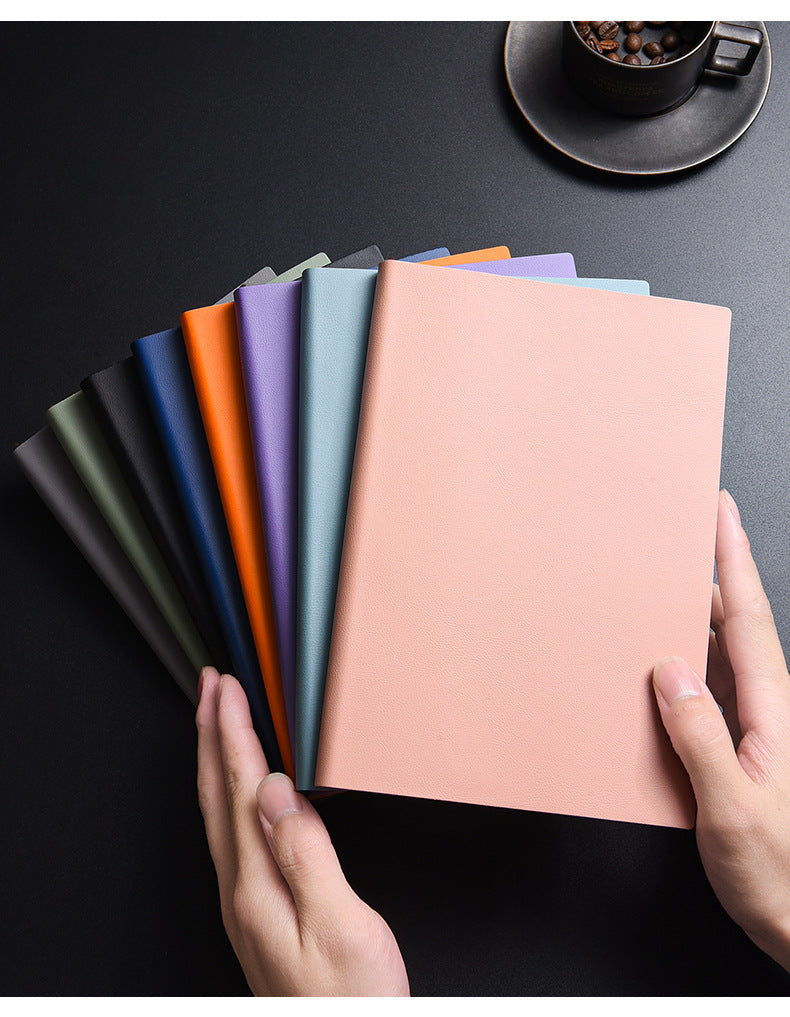 A5 notebook, work notebook, meeting notebook, notebook, notebook, B5 simple office notebook, notepad can be printed with logo