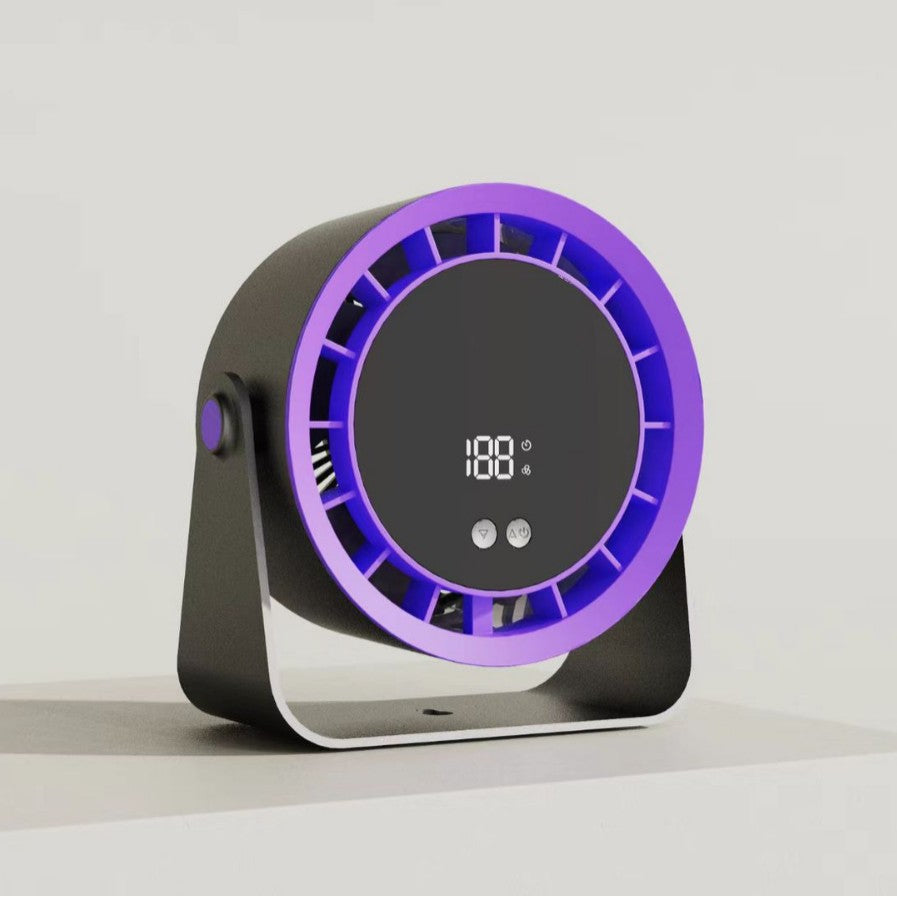 Smart AI wall-mounted small fan, kitchen, air conditioner, special toilet, toilet, non-perforated, wall-mounted bathroom, dormitory quiet