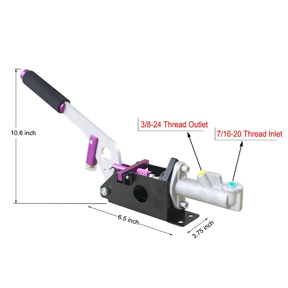 Horizontal Racing Handbrake Car Modification Hydraulic Handbrake Racing Handbrake Auto Parts Drift Handbrake Handbrake Handbrake