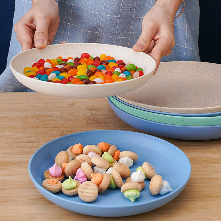 fruit round plate