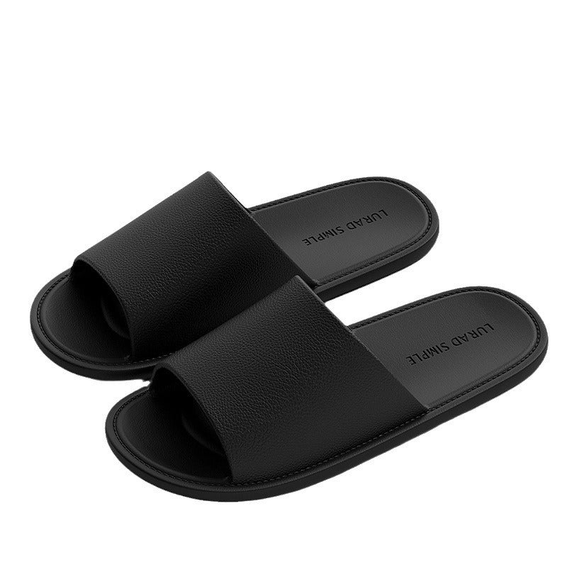 Cross-border travel hotel slippers men step on feeling indoor sandals women home bathroom bath non-slip sandals wholesale
