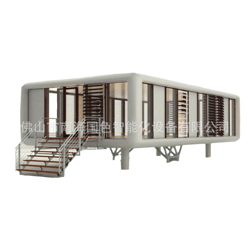Cross-border export: Internet celebrity holiday house, mountain villa, clubhouse, mobile house, apple cabin, sun room, force cabin, capsule room