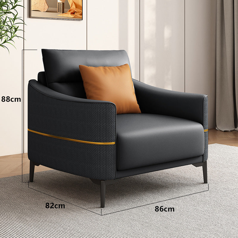 Office sofa simple, modern and fashionable, casual business, office, reception, lounge area, coffee table combination