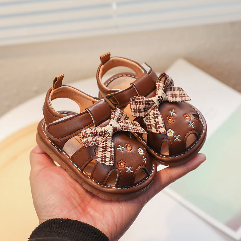 Baby called sandals, summer children's shoes, baby shoes, toddler shoes, soft soles, non-slip, 0-2 years old, male and female babies, 2841