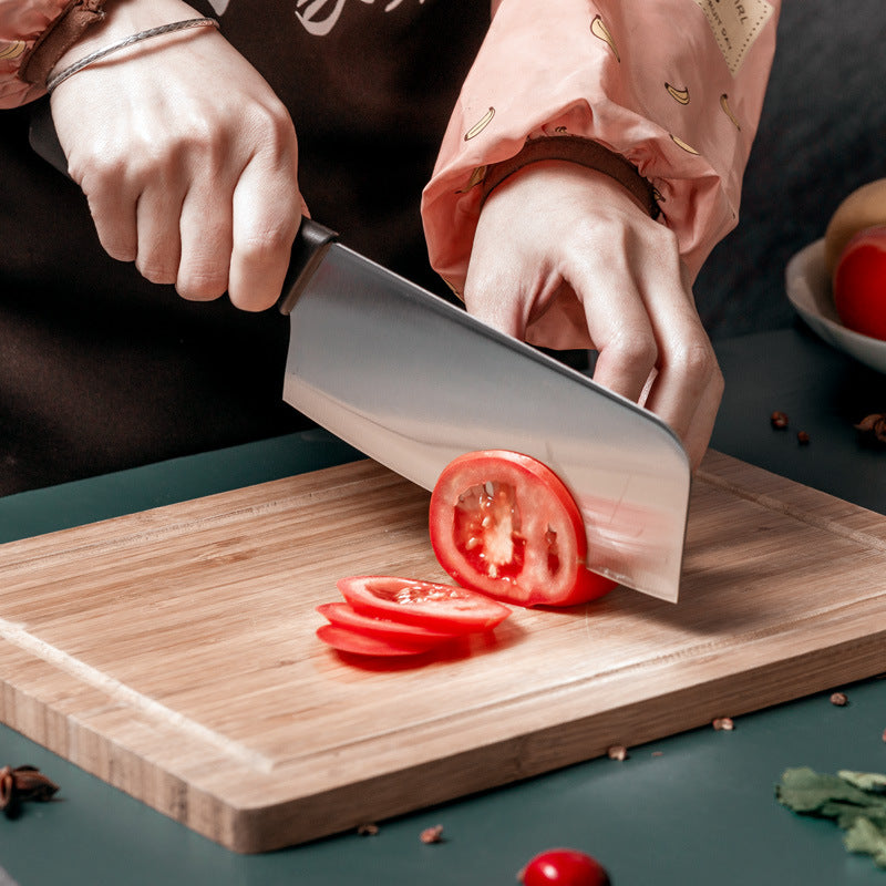 Stainless steel kitchen knife set Fruit knife three-piece set Slicing knife Household kitchen knife kitchen knife