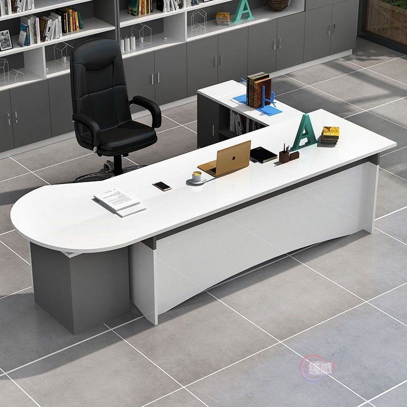 Boss desk chair combination manager supervisor simple modern office furniture executive desk executive desk computer desk