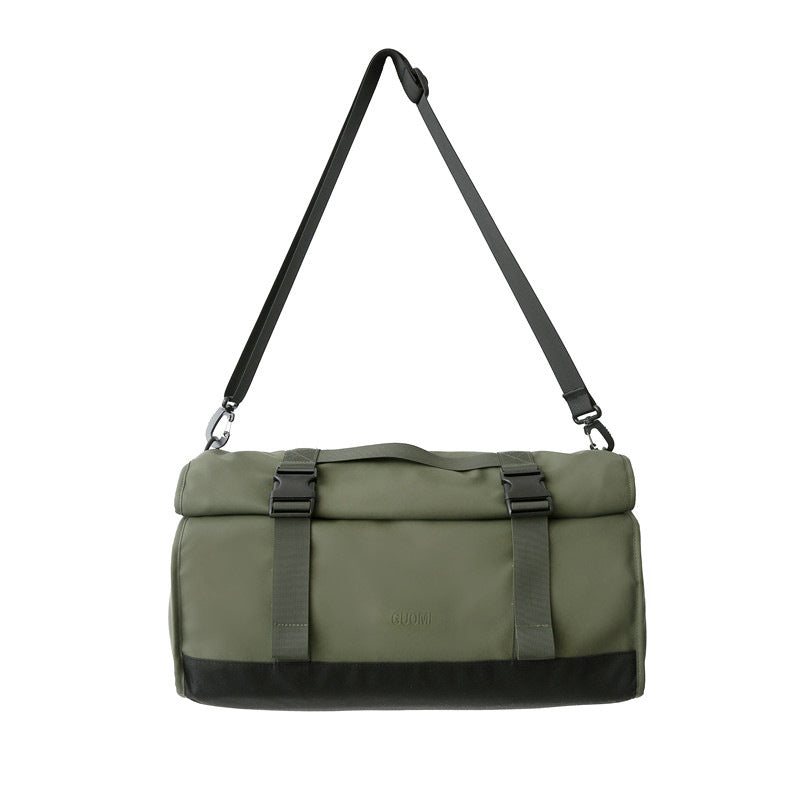 Dry and wet separation sports gym bag for men and women couple short trip travel bag waterproof shoulder crossbody duffle bag
