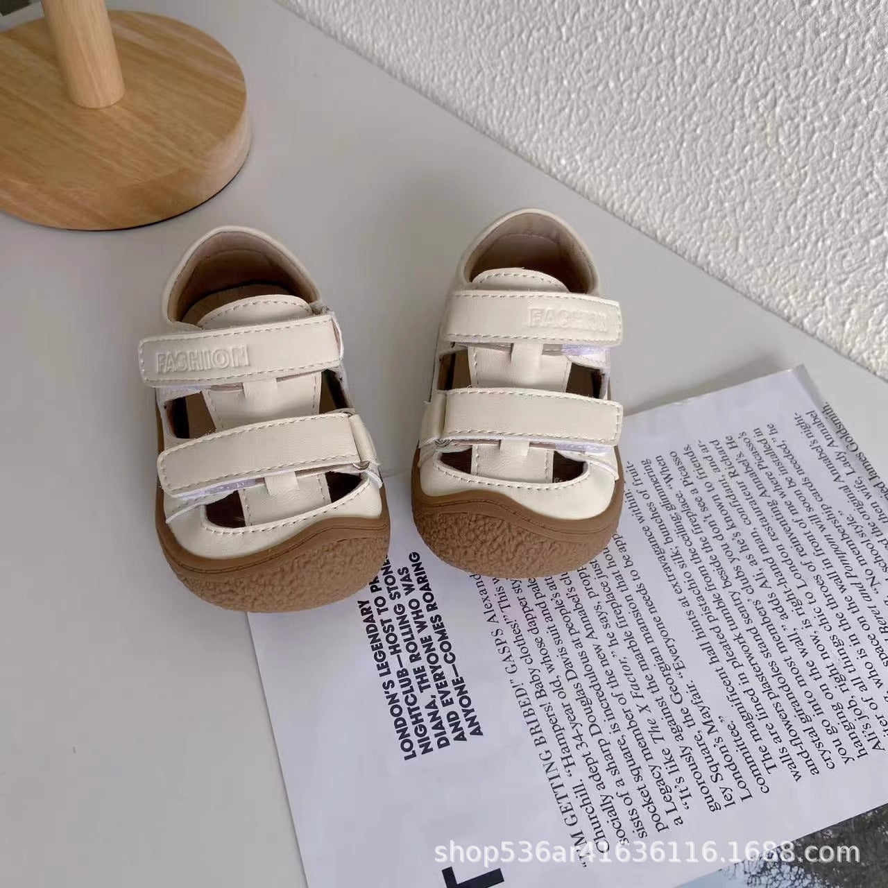 Children's sandals, spring and summer baby shoes, soft soles, non-slip baby toddler shoes, boys' single shoes, 1-2 years old, girls' shoes