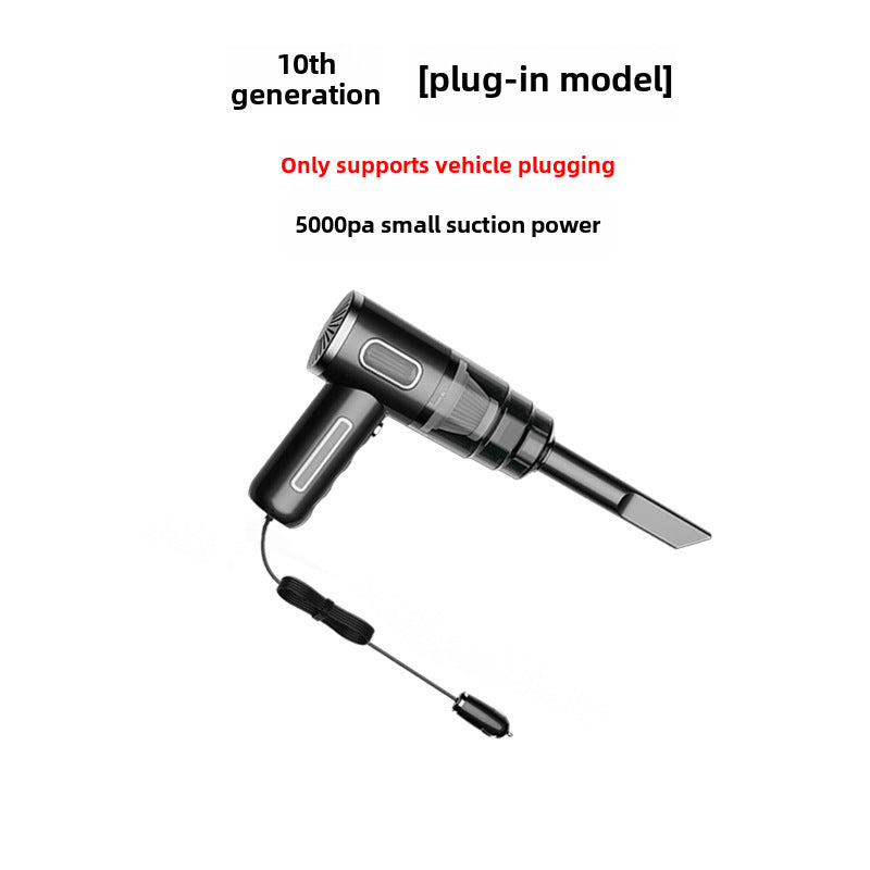 Factory direct supply car vacuum cleaner, wireless portable, large suction power household handheld dust collector, small mini dust blower