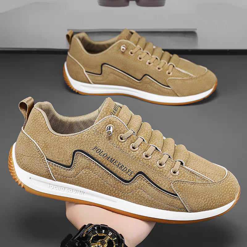 Men's shoes with a sense of luxury, new soft-soled running, versatile casual sports shoes, men's comfortable and popular sneakers
