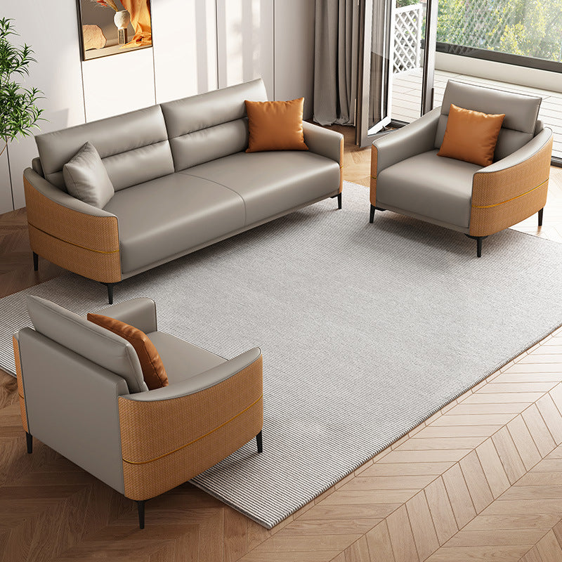 Office sofa simple, modern and fashionable, casual business, office, reception, lounge area, coffee table combination