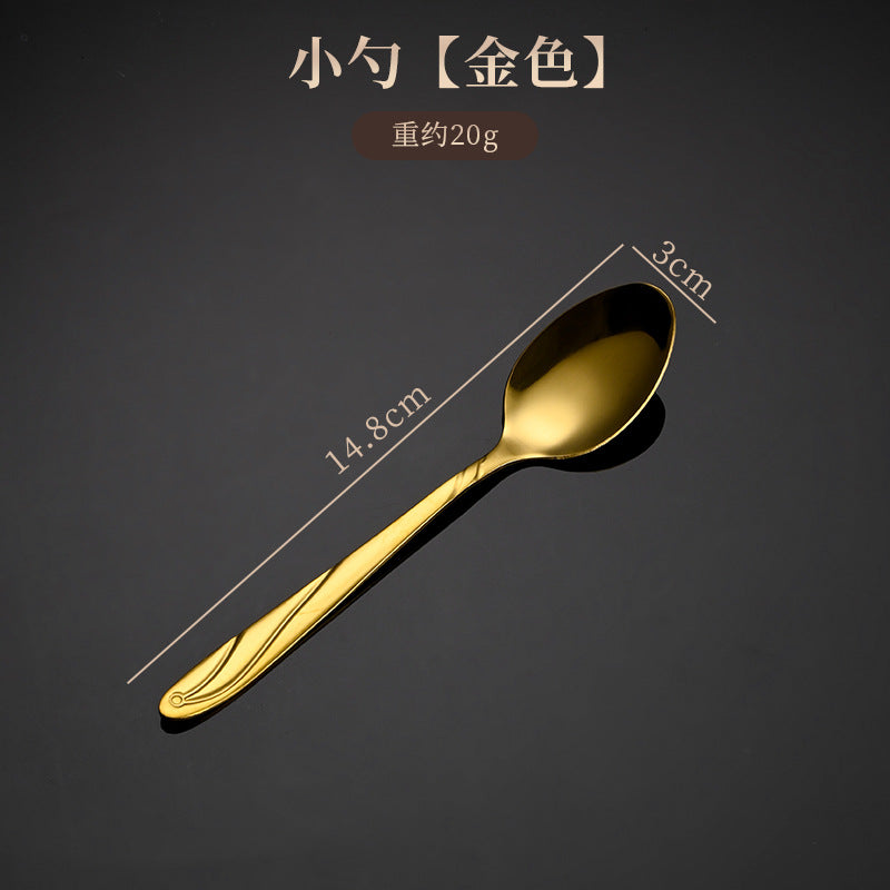 Stainless steel cutlery spoon fork