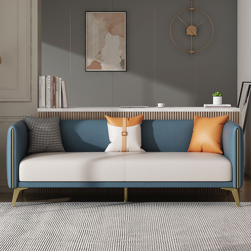 Office sofa, coffee table combination, business reception, reception area, three-seater small apartment sofa, simple modern office