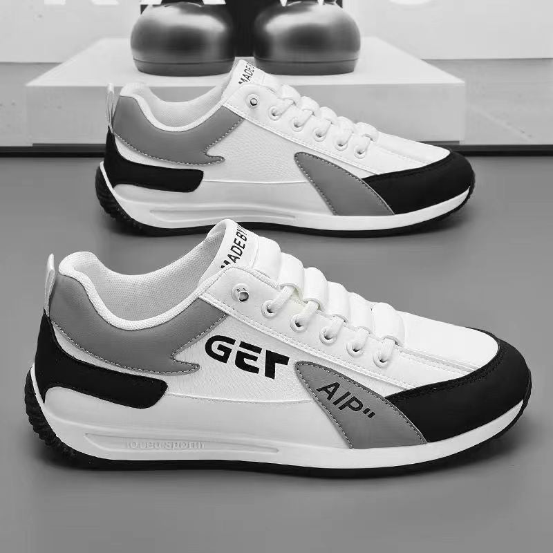 Men's Shoes 2025 Spring New Men's Casual Little White Shoes Trend Forrest Gump Shoes Lightweight and Breathable Running Shoes Men's Wholesale